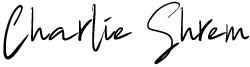 Charlie Shrem's Signature